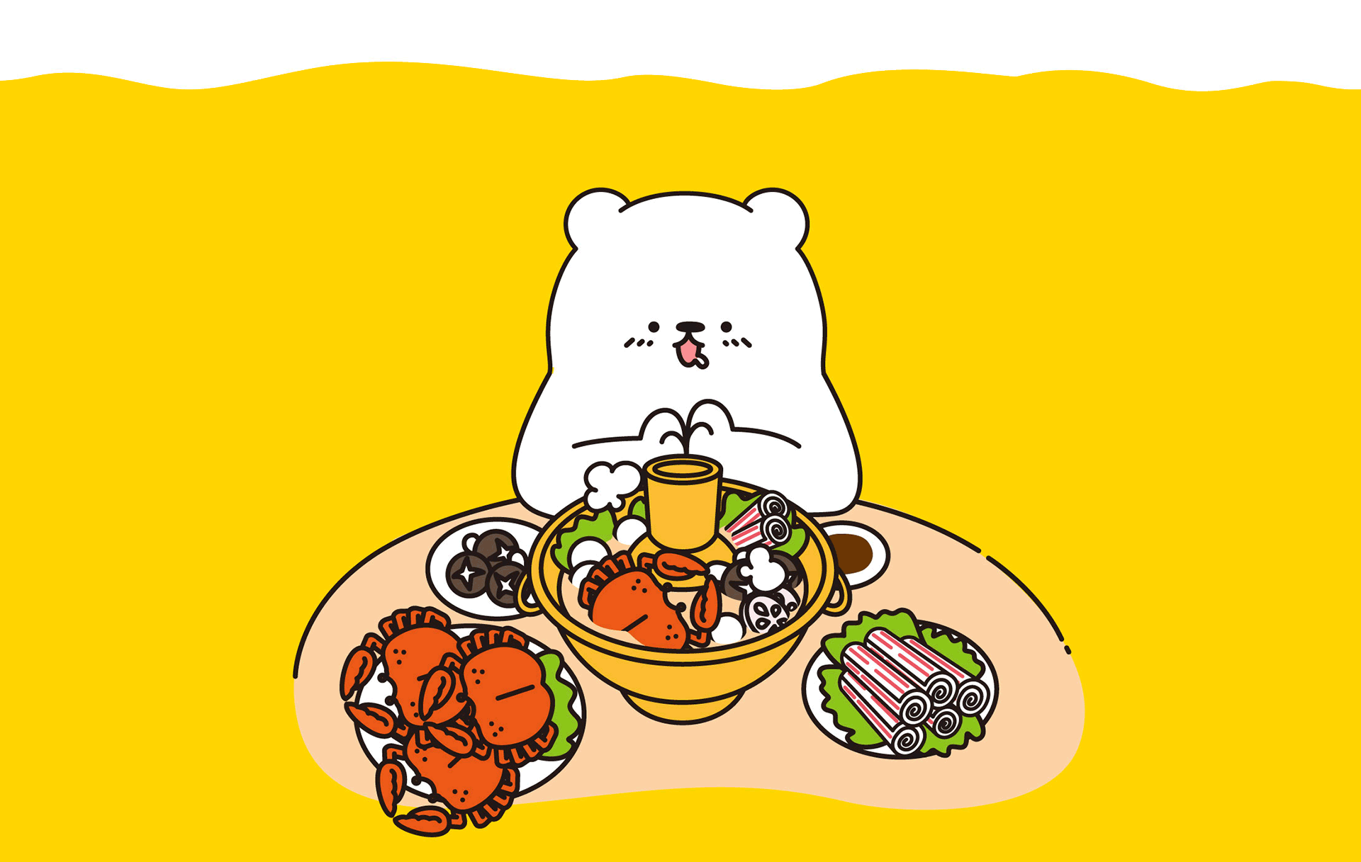白熊多多（图ZODMwNTQzNDA=） - 商业插画 - 站酷设计师括号精原创素材 - 站酷ZCOOL