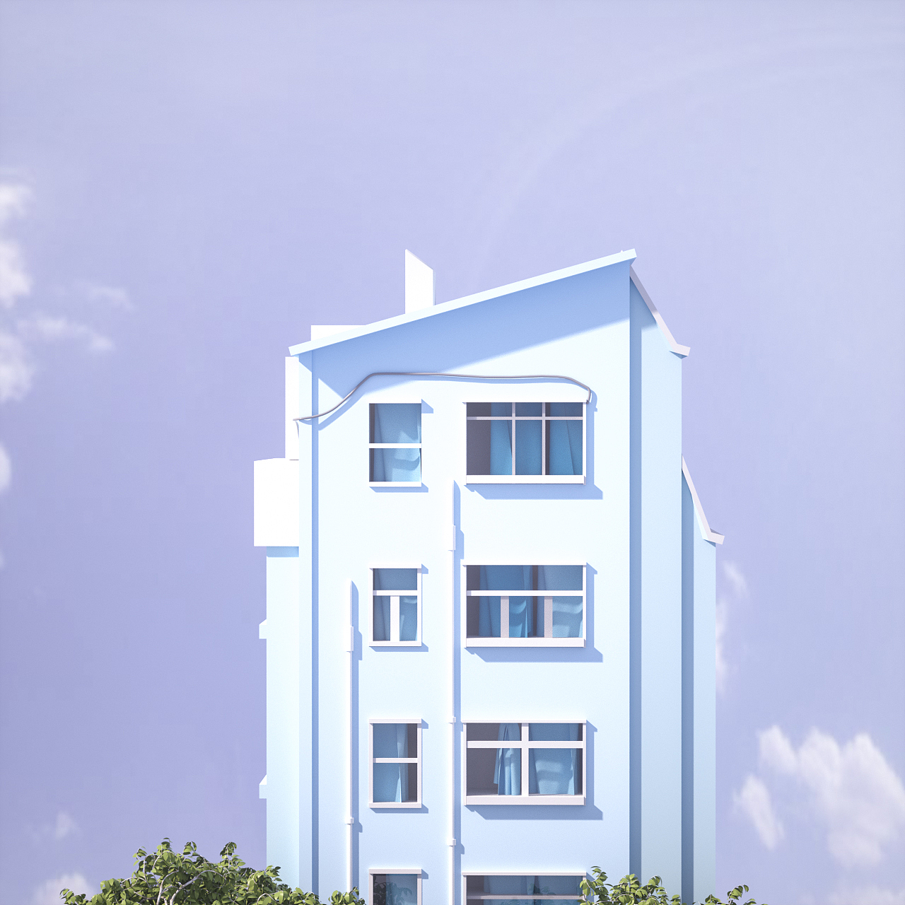 C4D作品——闲时作品