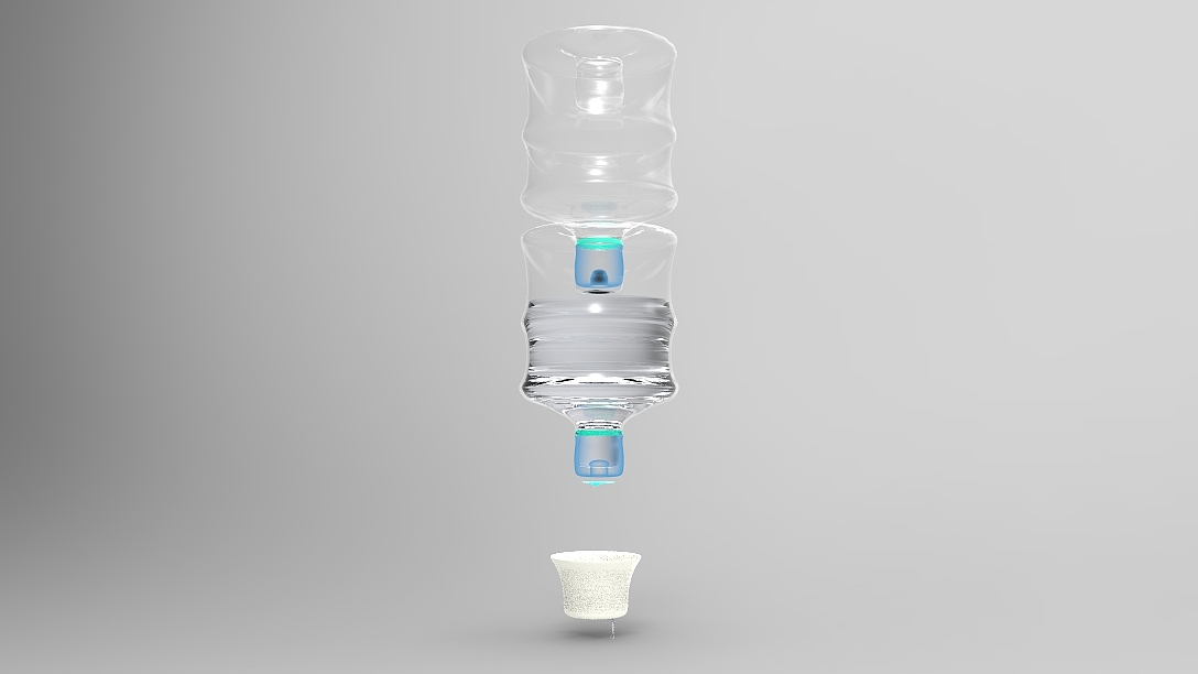 水桶 木桌 起子