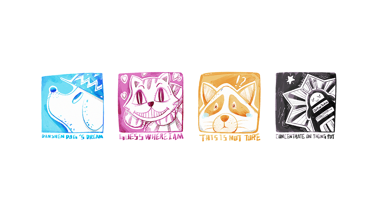 82/3000-CMYK（图ZMTE1MzAzNDky） - 新锐潮流插画 - 站酷设计师Browniu原创素材 - 站酷ZCOOL