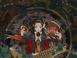 古風(fēng)系列插畫《合笙之歌》