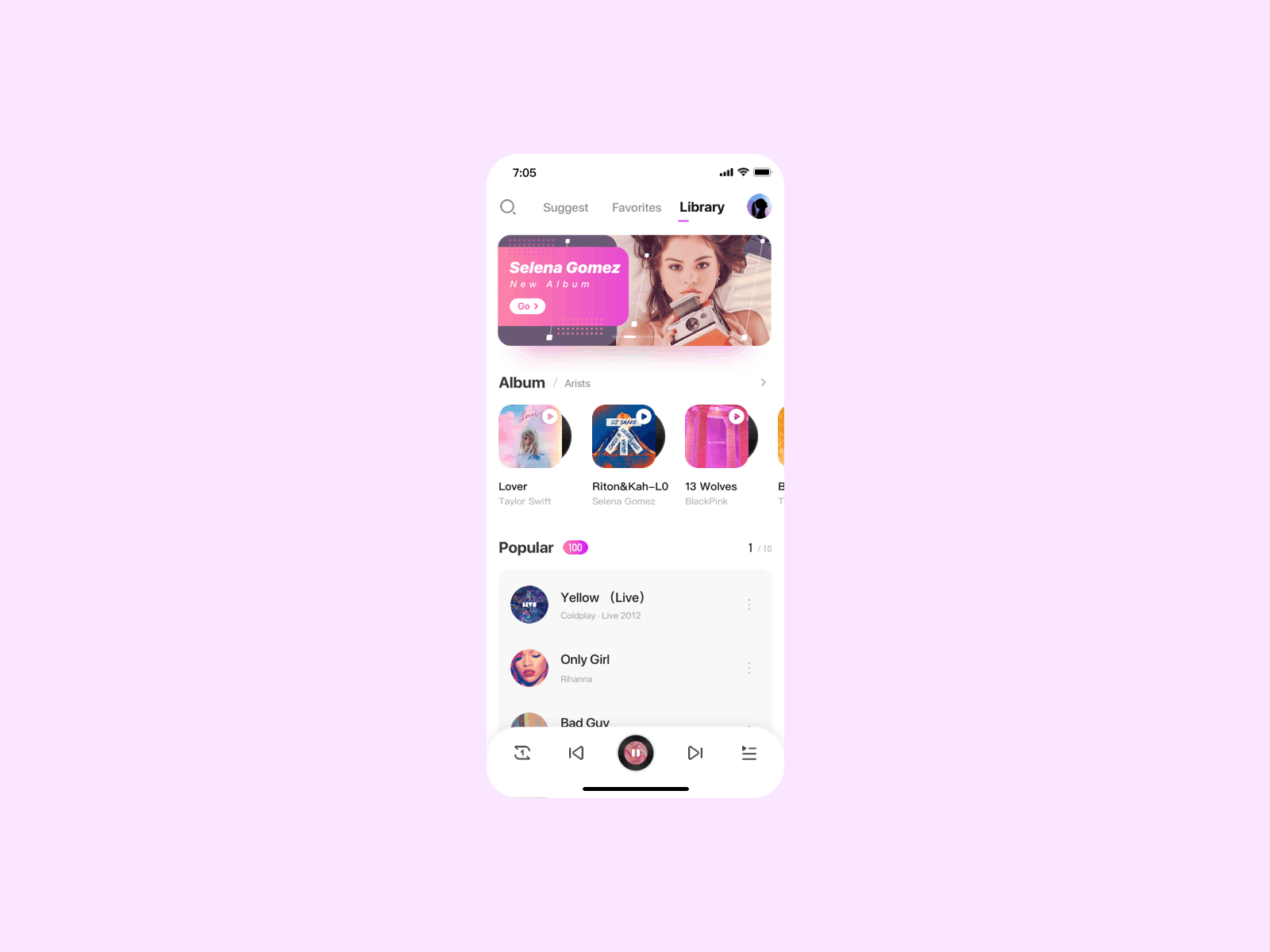 M.usic 音乐APP概念设计(图ZMjA3NjEzMTcy) - APP界面 - 站酷设计师短尾Joy原创素材 - 站酷ZCOOL