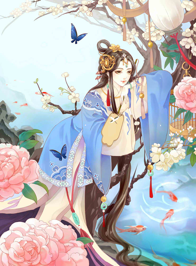 古风·合辑（图ZMzU4OTg4Mjg=） - 商业插画 - 站酷设计师公羊子原创素材 - 站酷ZCOOL