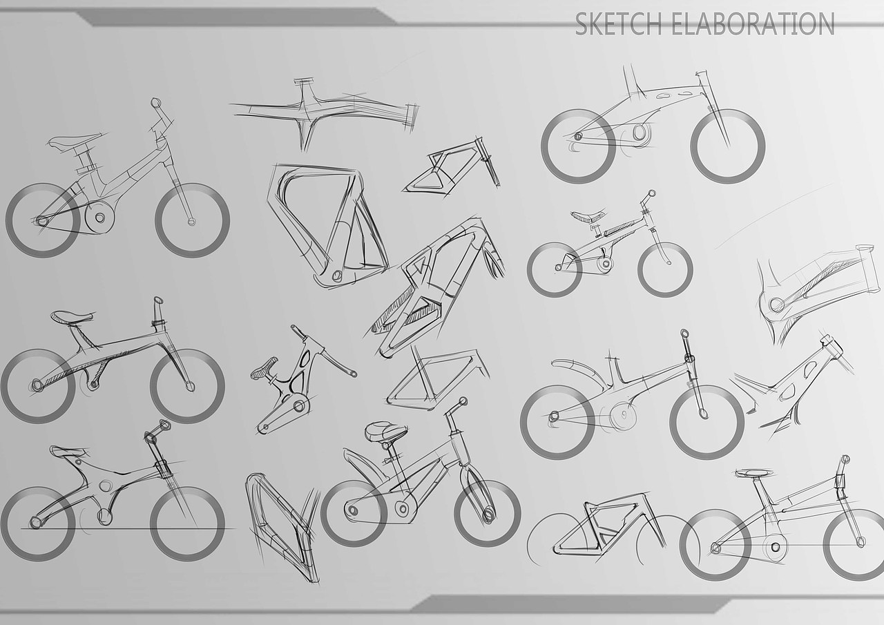 儿童自行车设计