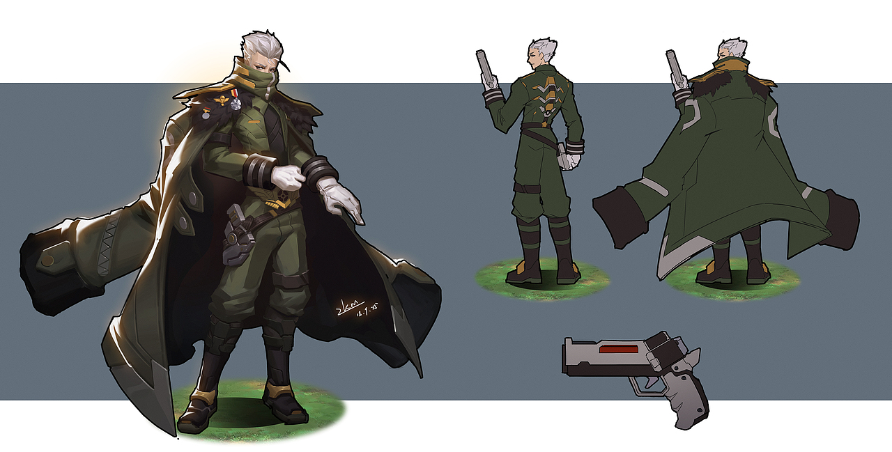 之前那套图发一下设定吧（图ZMTMxNzIzMTA0） - 游戏原画 - 站酷设计师木黑巾原创素材 - 站酷ZCOOL