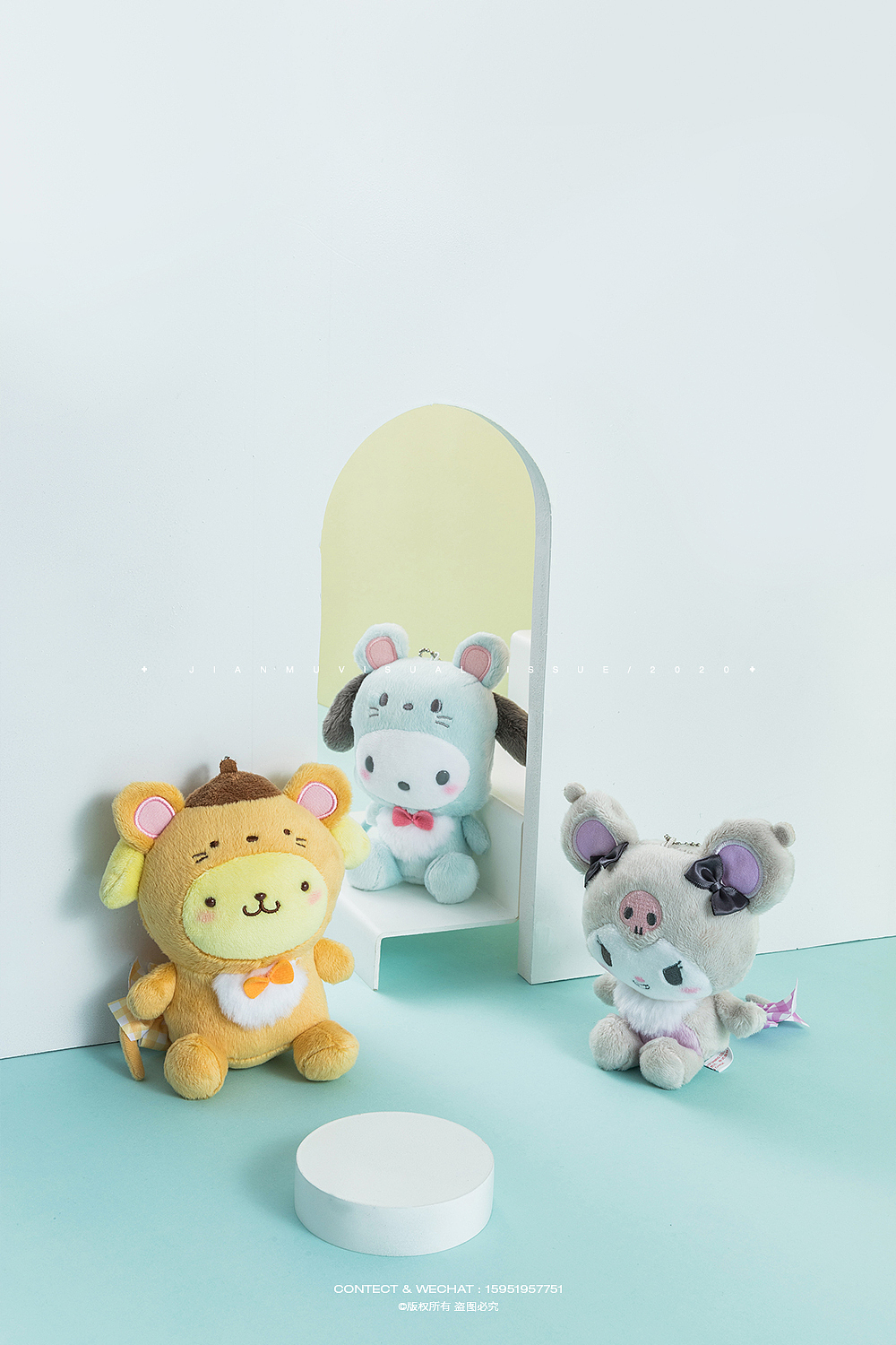 Sanrio 三丽鸥 ✖ 毛绒玩具公仔静物创意摄影产品拍摄（图ZMTk4NDM1Mzky） - 产品摄影 - 站酷设计师简木视觉原创素材 - 站酷ZCOOL