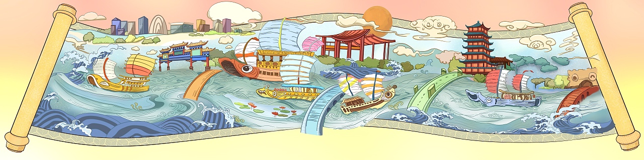 幼儿园墙画（图ZMjY3NDMzMTM2） - 商业插画 - 站酷设计师囍赫原创素材 - 站酷ZCOOL