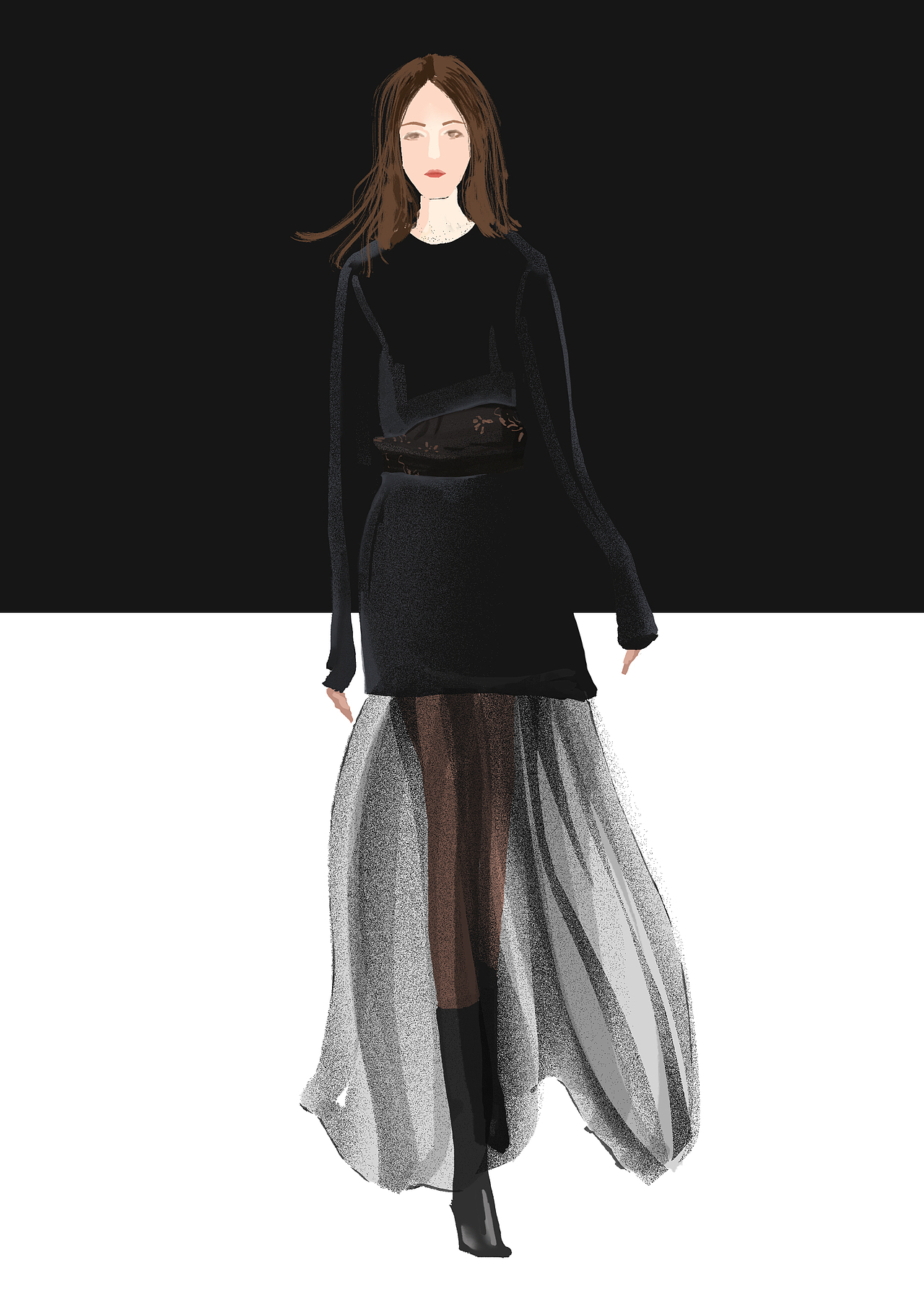 VERA WANG-2016（图ZNTM4ODMxNjQ=） - 商业插画 - 站酷设计师迷糊小红原创素材 - 站酷ZCOOL