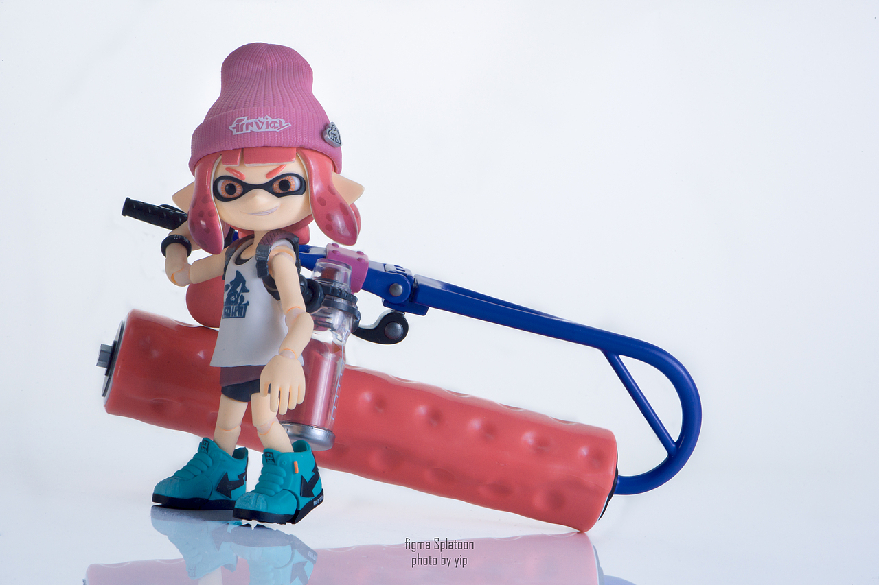 #玩具摄影#Figma Splatoon 喷射战士