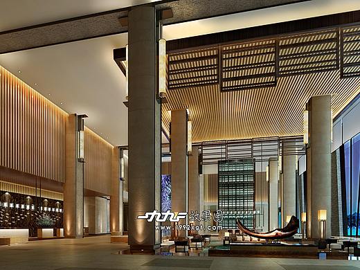 酒店大堂效果图