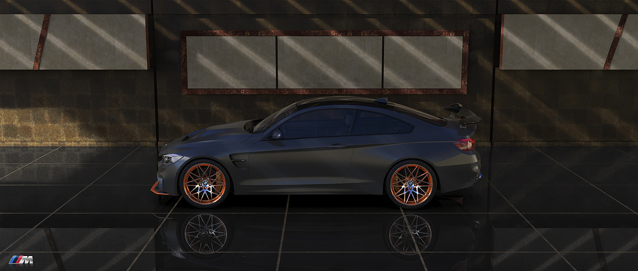 【Keyshot&Photoshop】BMW M4 GTS渲染练习（图ZMTE4ODY5Njg4） - 机械/交通 - 站酷设计师波塞冬的新装原创素材 - 站酷ZCOOL