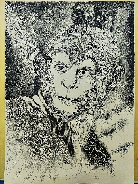 绘画者ZY 手绘党的日常