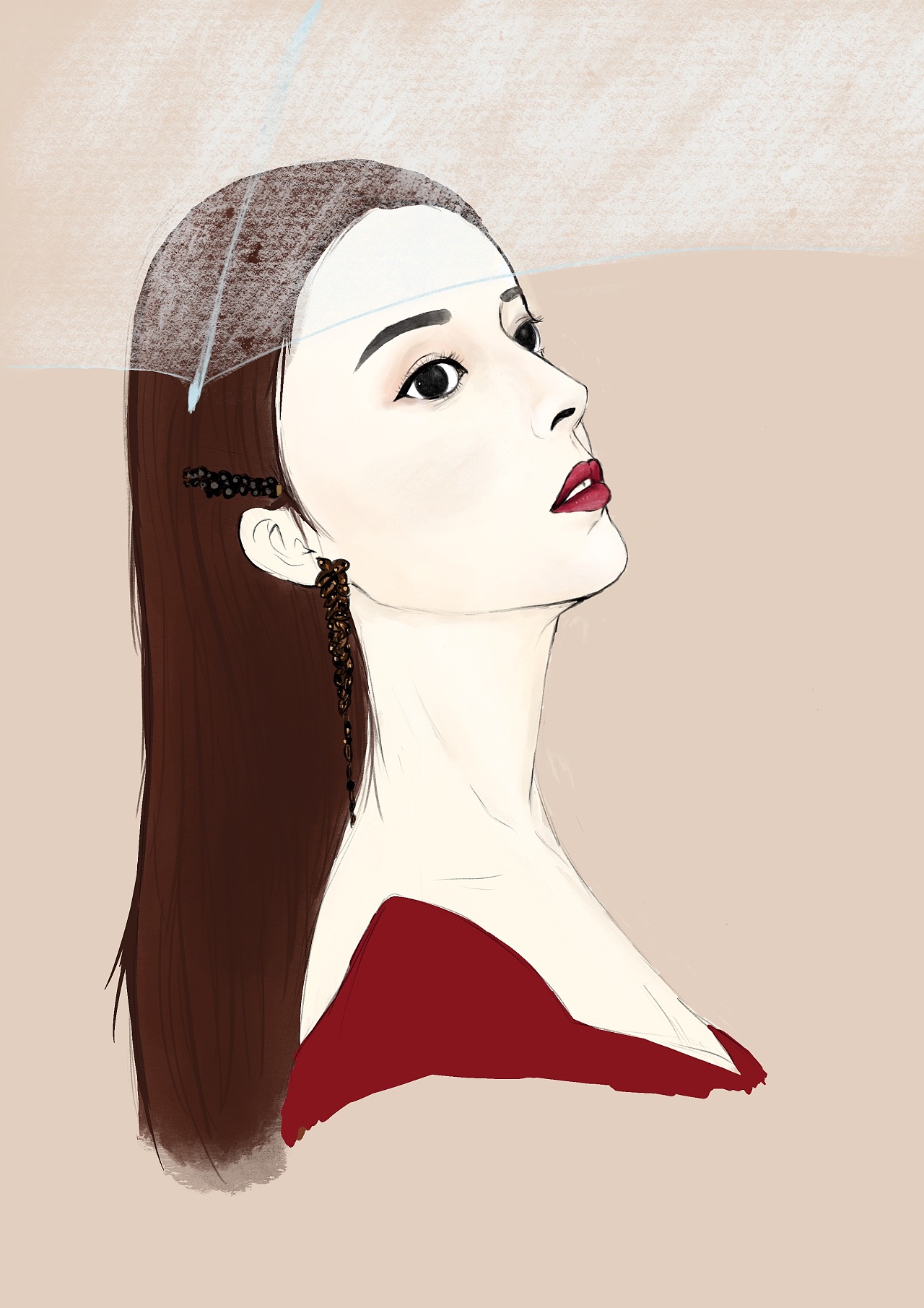 procreate绘画学习02女孩像