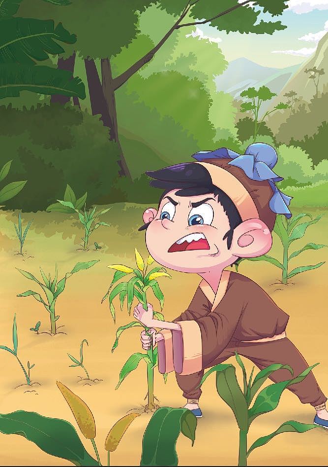 儿童古代寓言故事配图