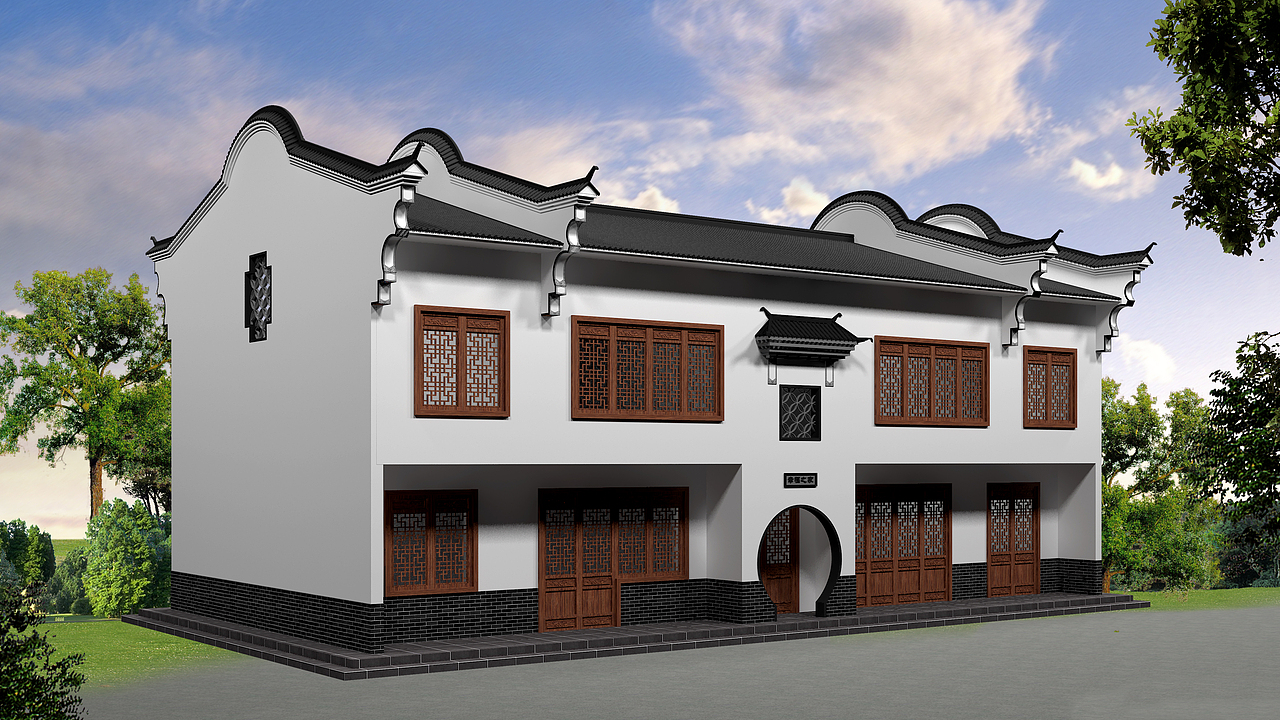 民宿（图ZMTUzNzAwNjI4） - 建筑/空间 - 站酷设计师远洋老师原创素材 - 站酷ZCOOL