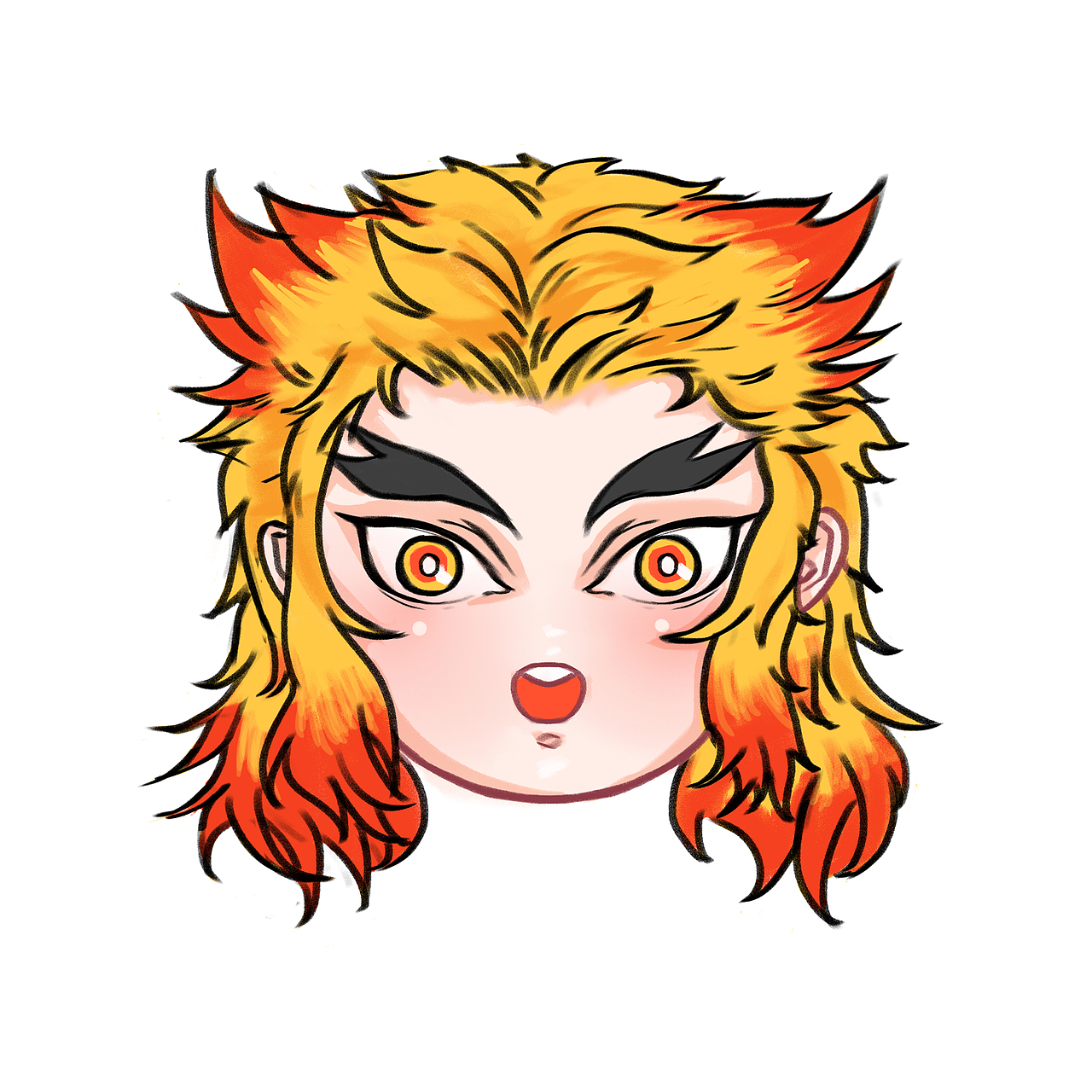 鬼灭之刃柱柱q头