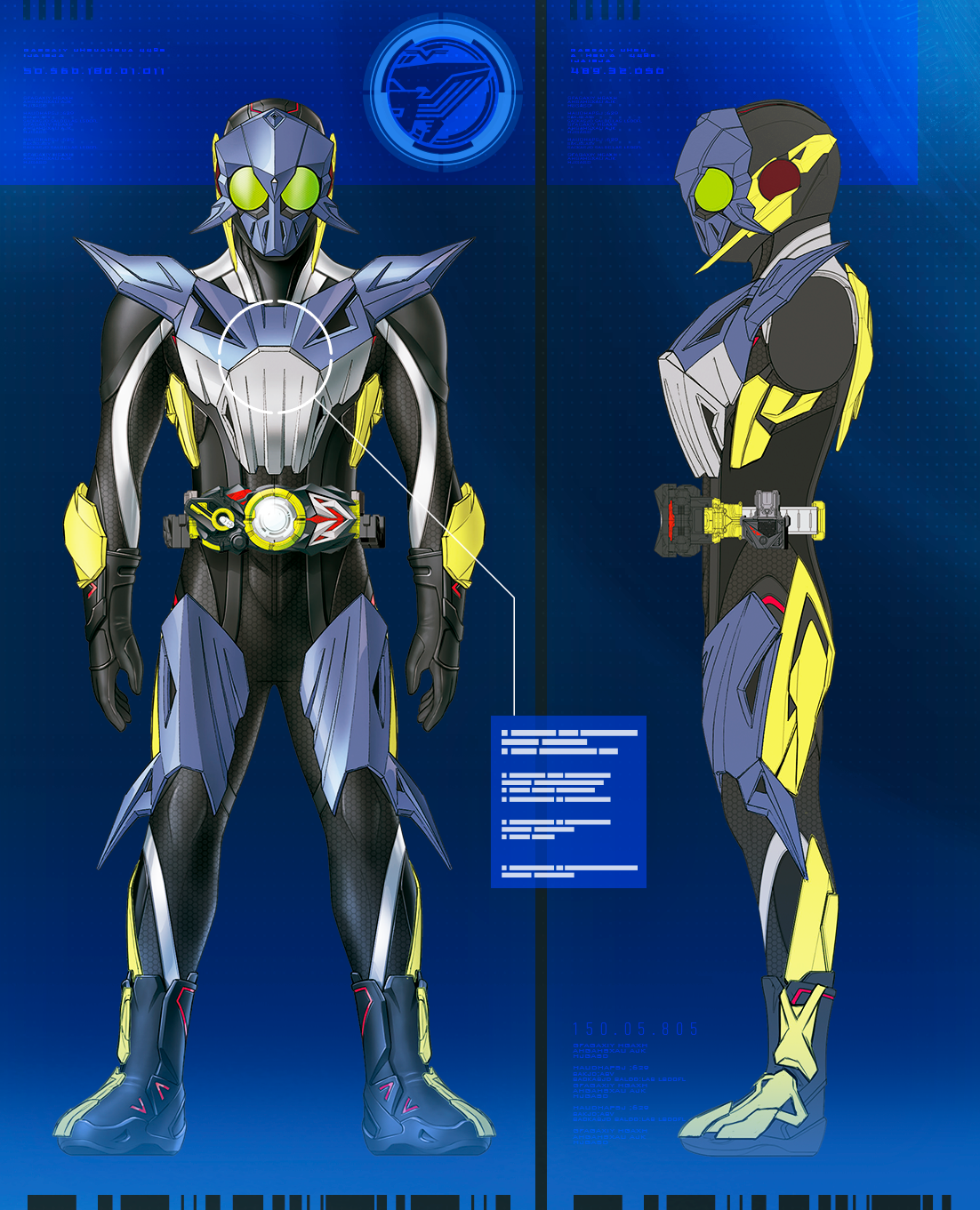 假面骑士zero-one 零一 设计图集