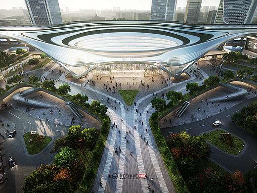 大湾区东岸最重要的城际线 | Aedas TOD系列lumion动画