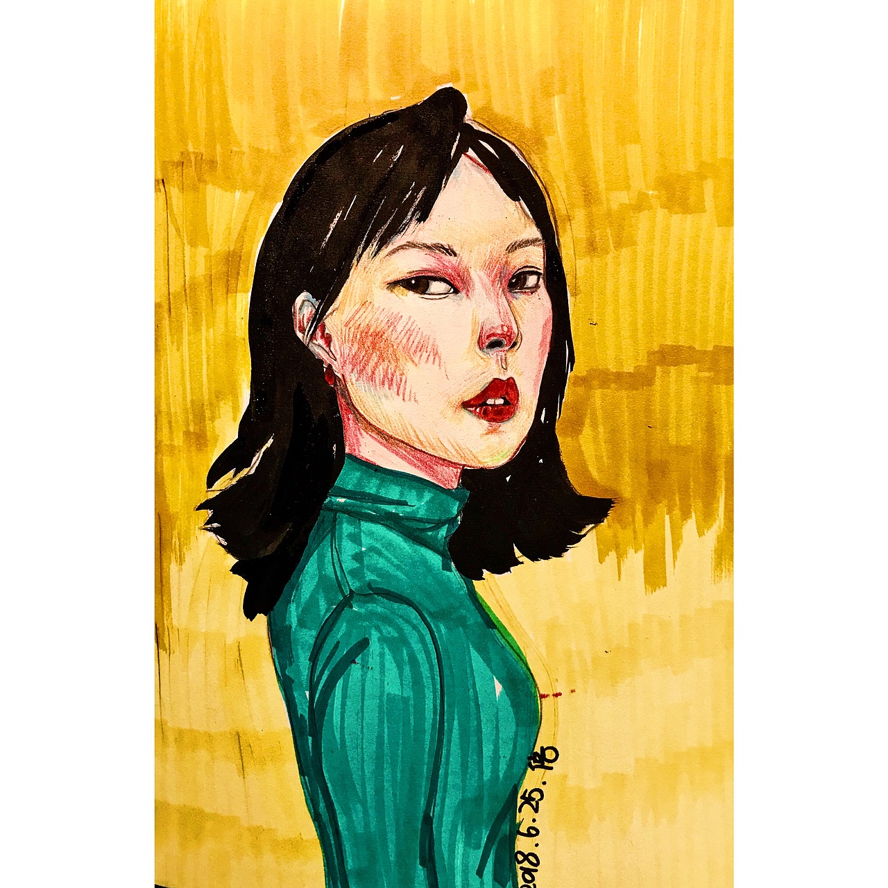 women（图ZMTI1MzY1NTQw） - 绘画 - 站酷设计师我是霹雳倍倍原创素材 - 站酷ZCOOL