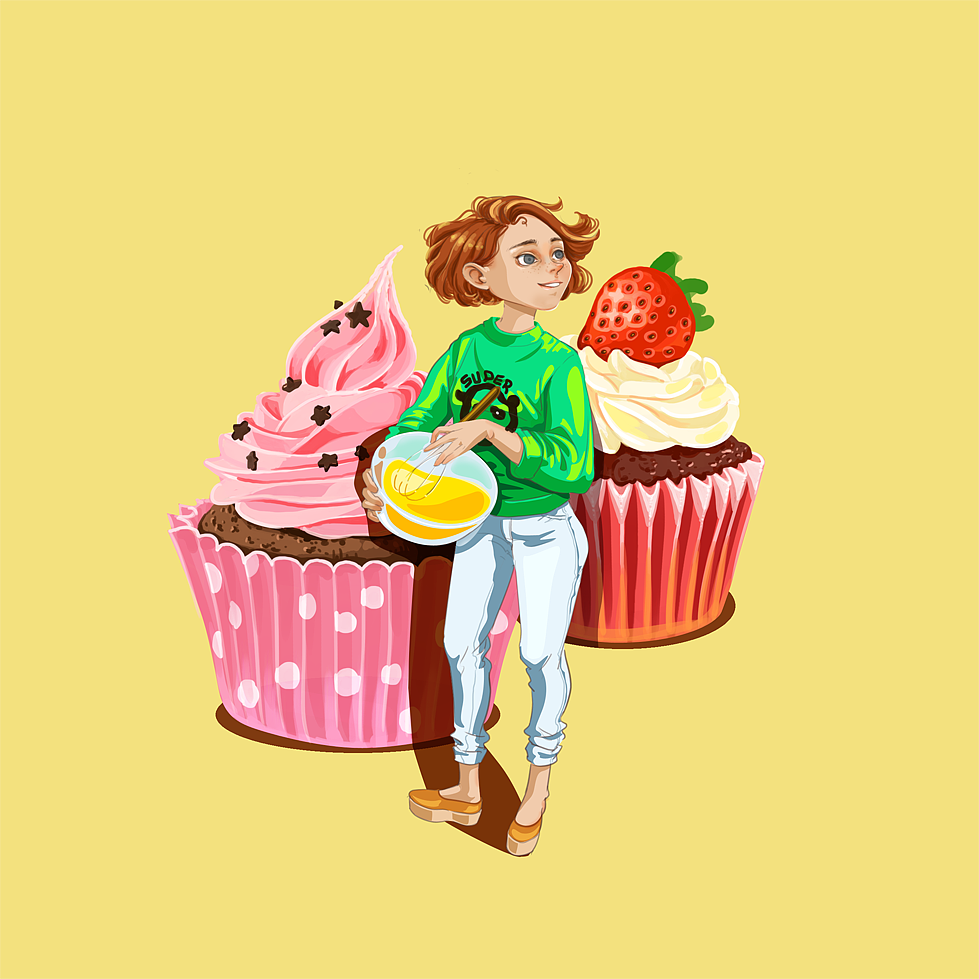 Fall in Love（图ZNDE3MjMyMTI=） - 新锐潮流插画 - 站酷设计师木须柚子原创素材 - 站酷ZCOOL