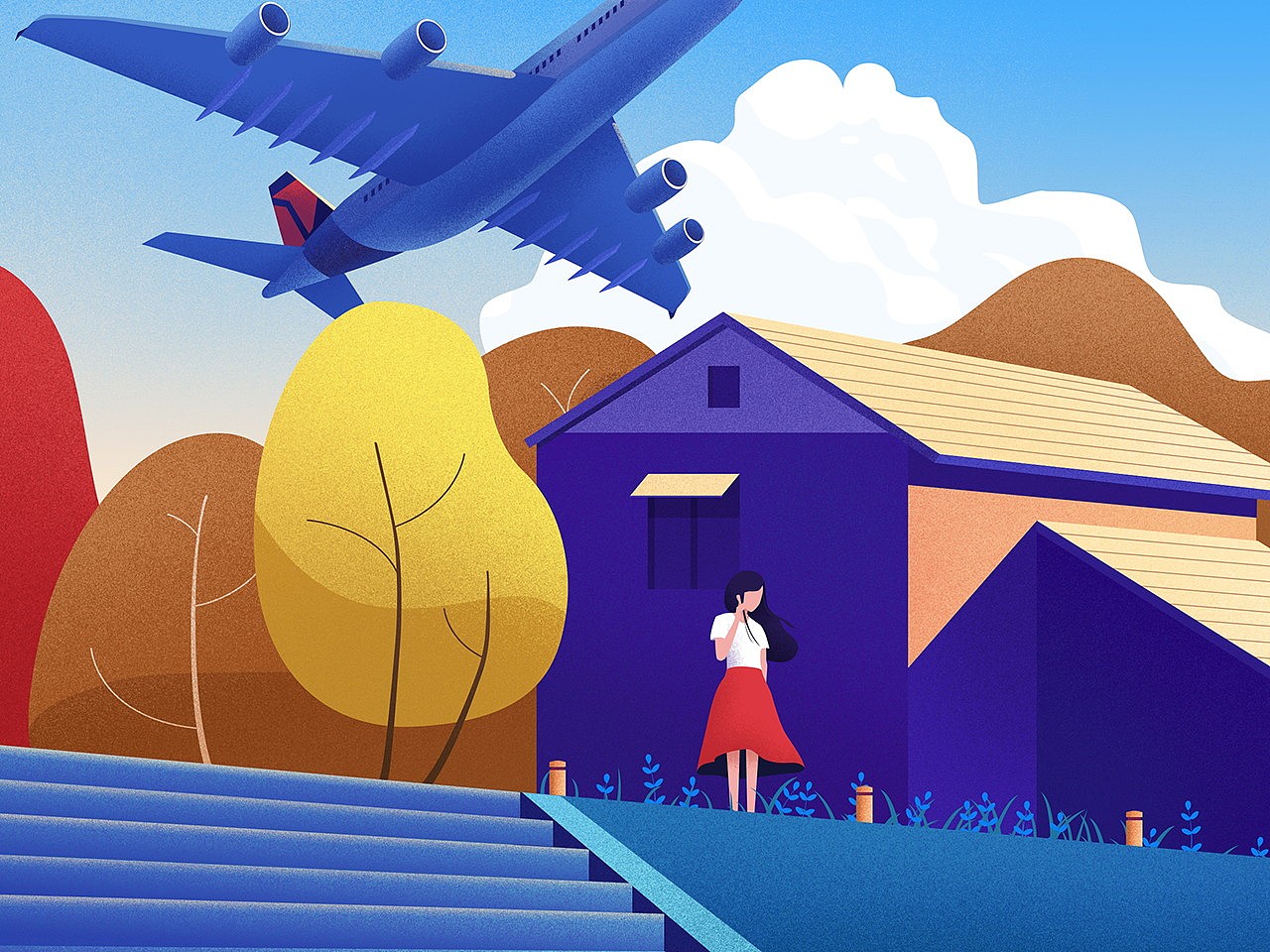 小插画练习2（图ZMTMwNjI1MzA0） - 创作习作 - 站酷设计师o彪o原创素材 - 站酷ZCOOL