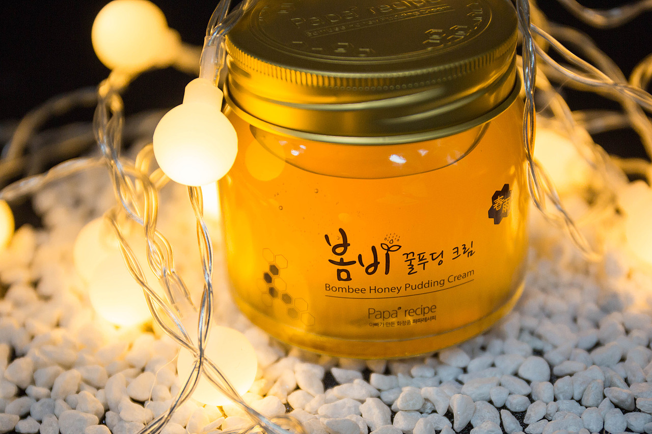 产品摄影——蜂蜜泥膜