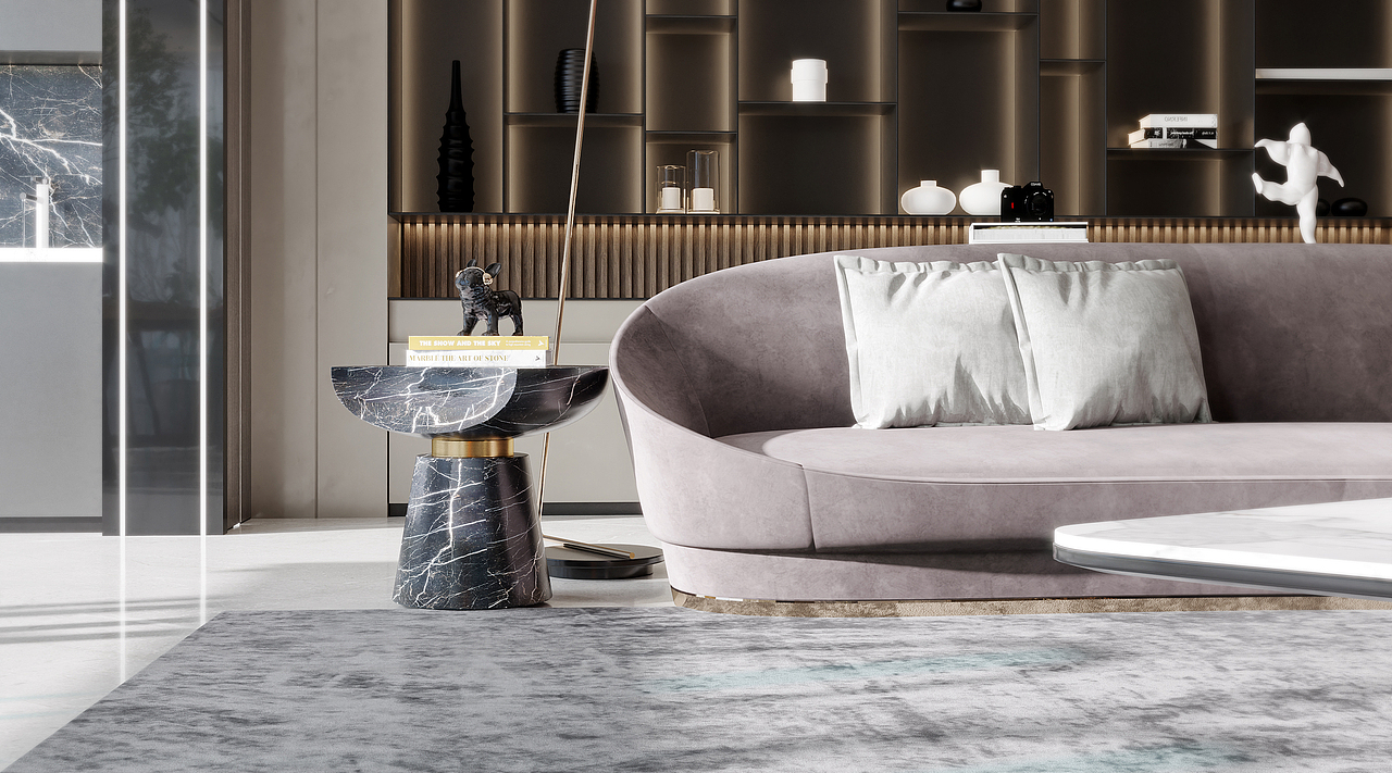 现代大平层——CR（图ZMTk1MjU2NDgw） - 家装设计 - 站酷设计师满泽原创素材 - 站酷ZCOOL