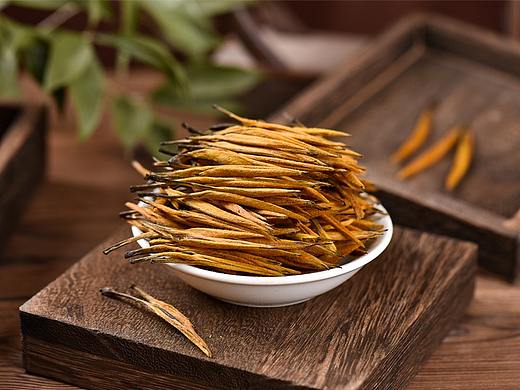 茶叶拍摄滇红茶