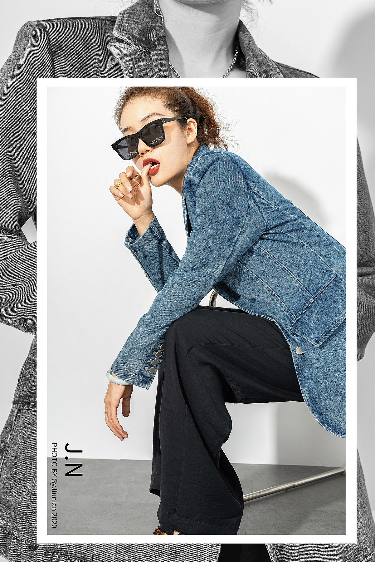 时装人像硬光拍摄