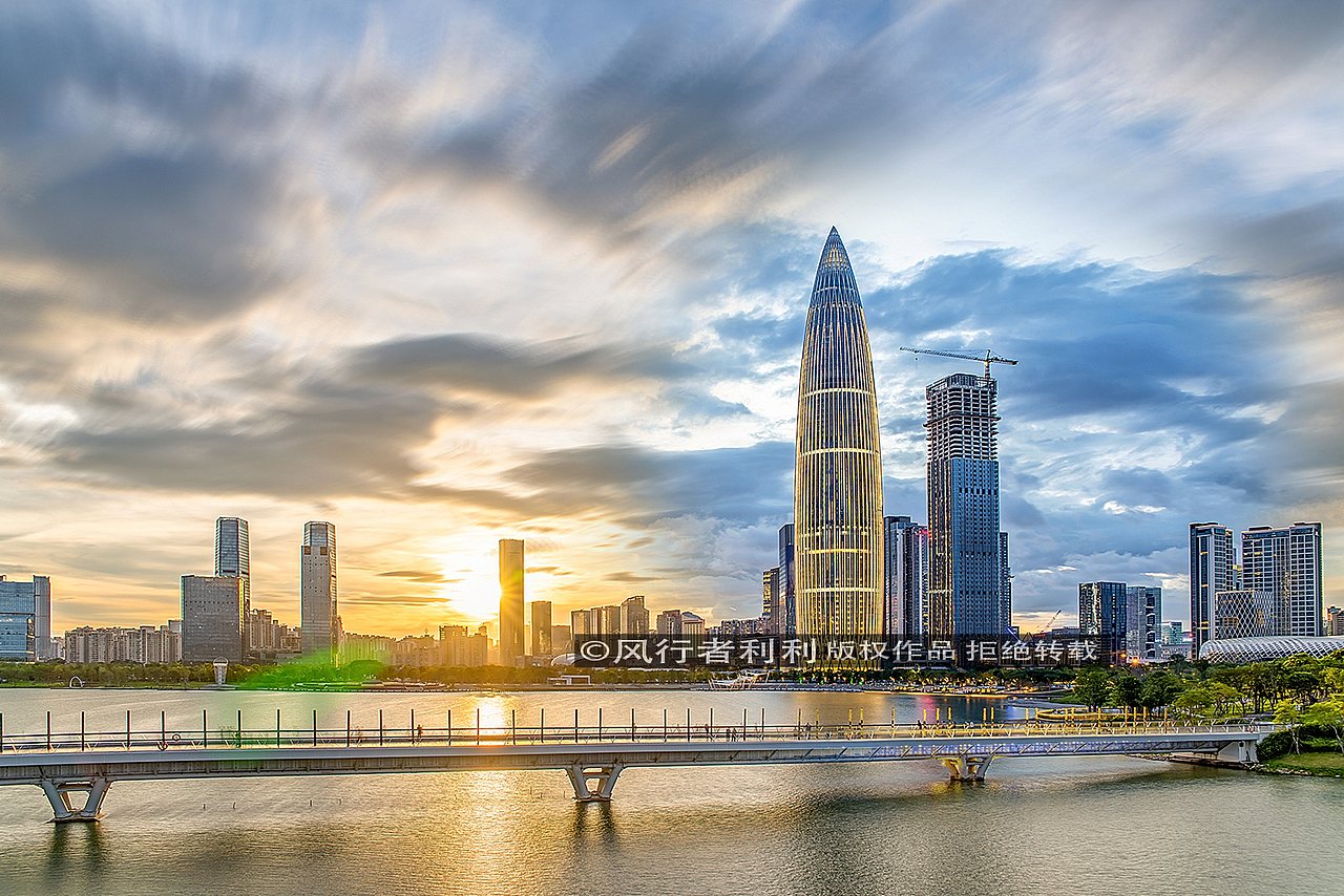 深圳后海延时摄影 