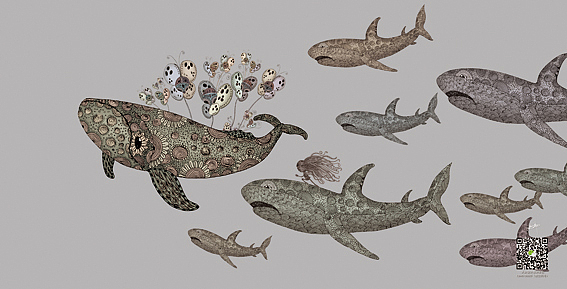 十張橫幅《守林人》系列（圖ZMTkyMzU4NDky） - 商業(yè)插畫(huà) - 站酷設(shè)計(jì)師畫(huà)如人生原創(chuàng)素材 - 站酷ZCOOL