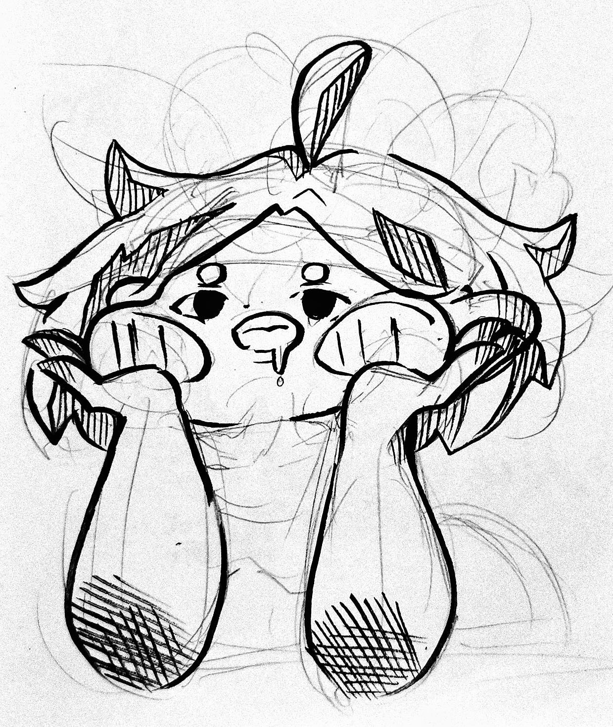 2022人物设计黑白篇