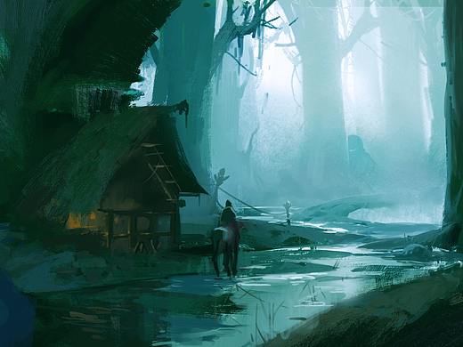 游戏场景原画（个人主页-ZMjQ1NDc1MDg=） - 其他 - 站酷设计师八千岁1原创素材 - 站酷ZCOOL