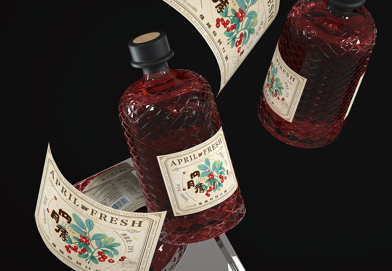 尚智&times;四月清 | 利口酒包装