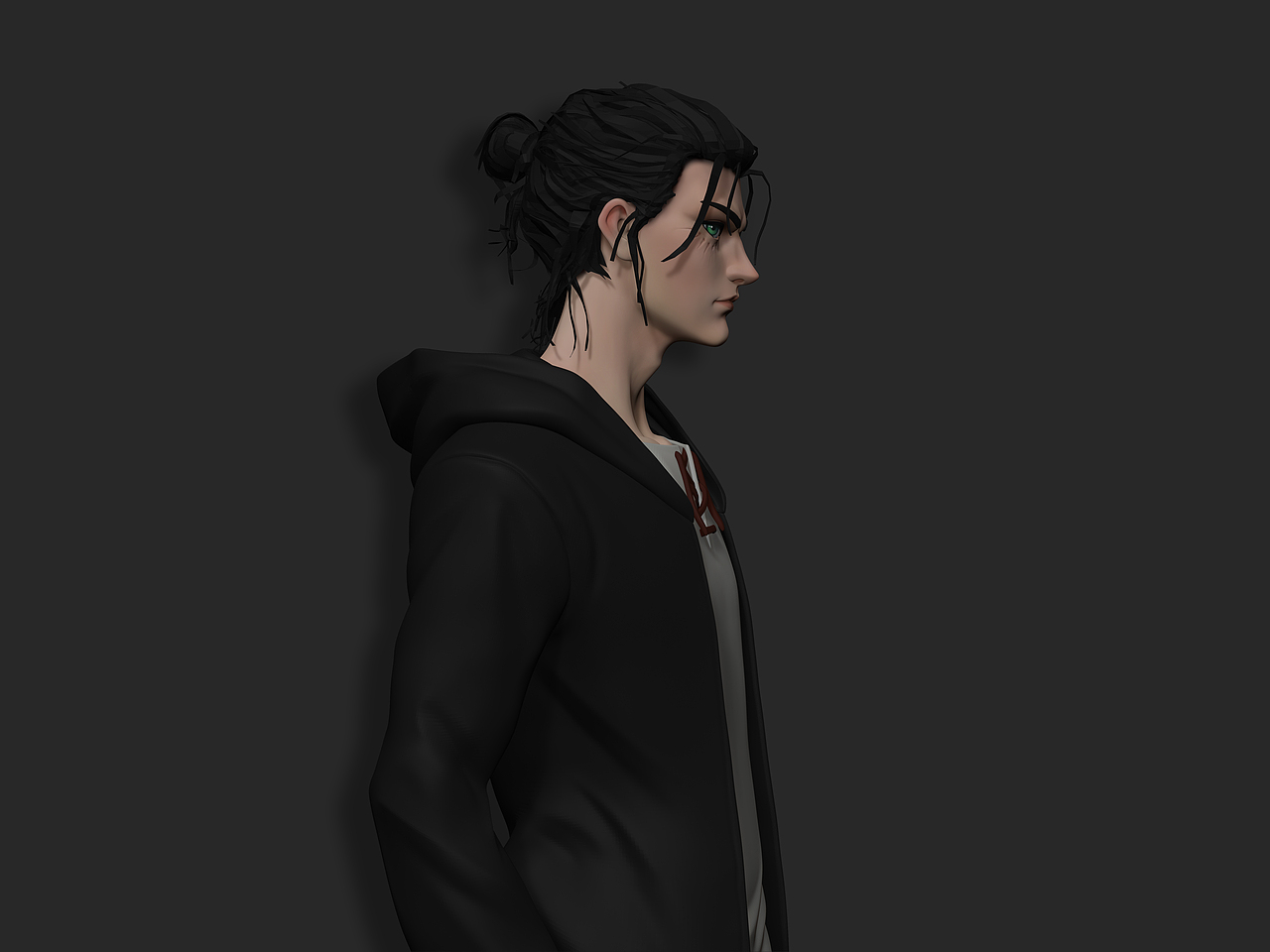 进击的巨人/艾伦/ZBRUSH雕刻练习/屠魔少年终成魔（图ZMjUwMjgxOTA4） - 人物/生物 - 站酷设计师HeHuiZ原创素材 - 站酷ZCOOL