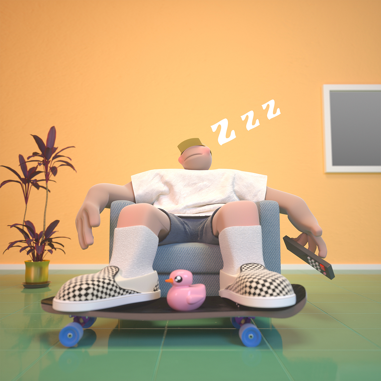 Skateboy Bob/2020/去梦里云滑板（图ZMjAyMDI5ODYw） - 人物/生物 - 站酷设计师q1lin原创素材 - 站酷ZCOOL