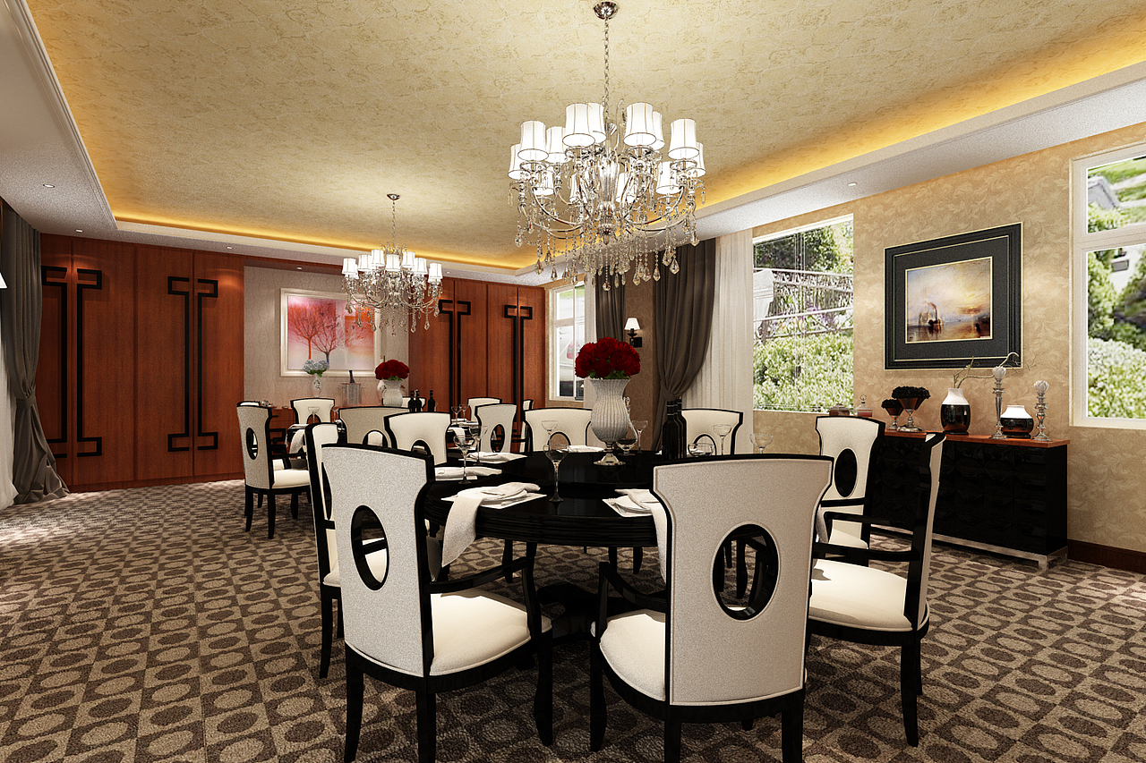 五星级养老院主要空间完整方案