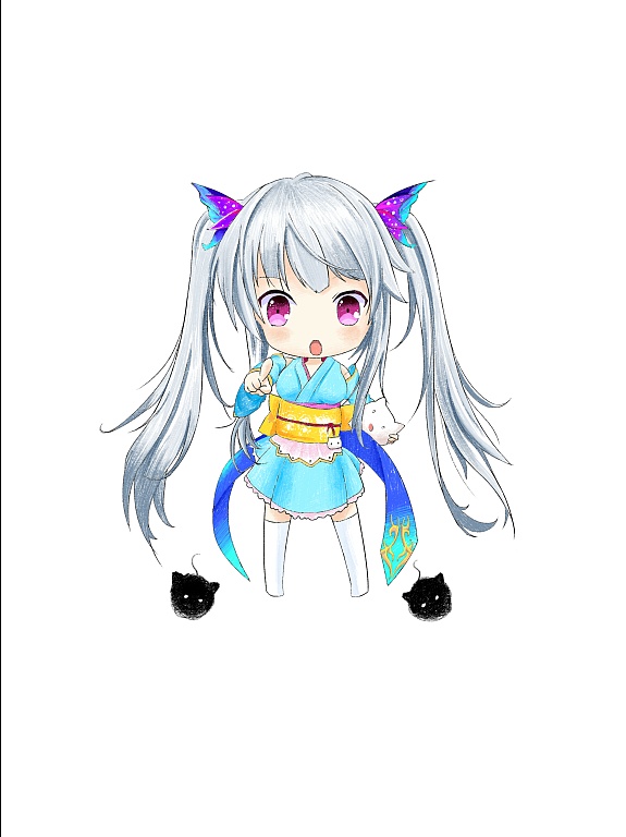 《日系动画角色绘画案例》