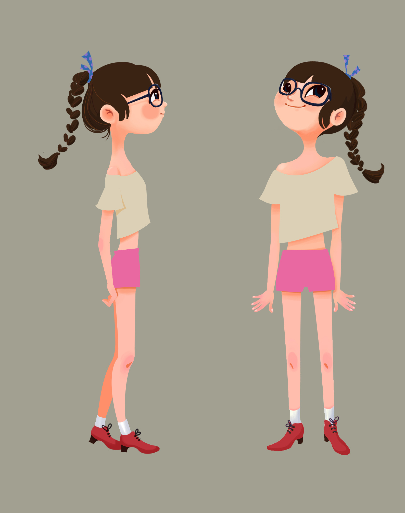 杨同学~人物角色设计