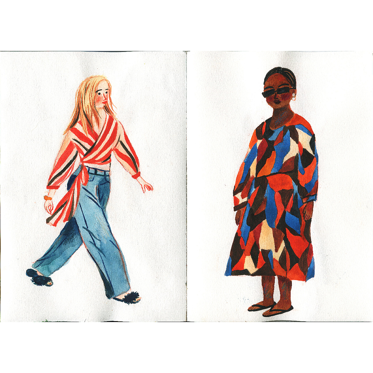 最近的手绘（图ZMTg4MjI3MzIw） - 儿童插画 - 站酷设计师黑姑娘LadyBlack原创素材 - 站酷ZCOOL