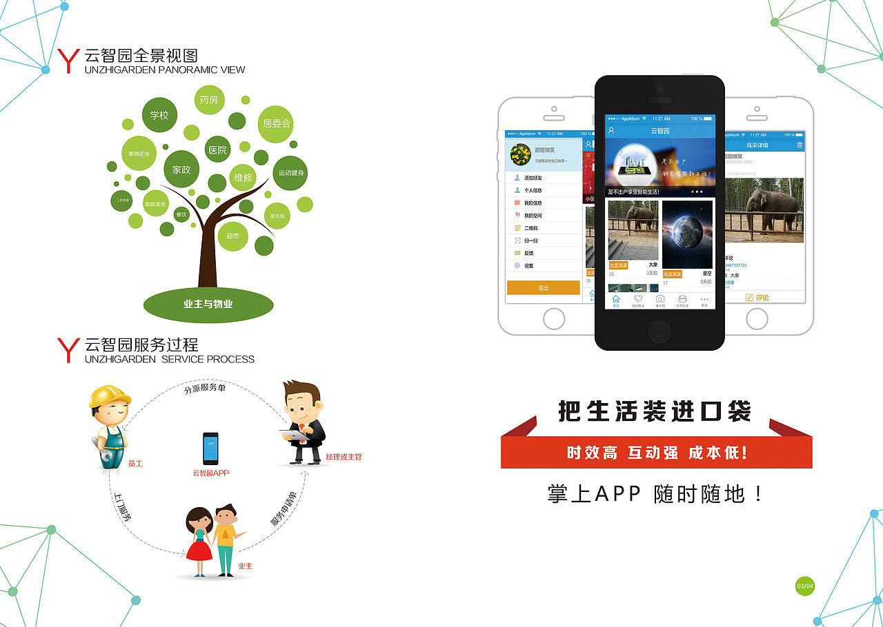 云智园APP宣传册