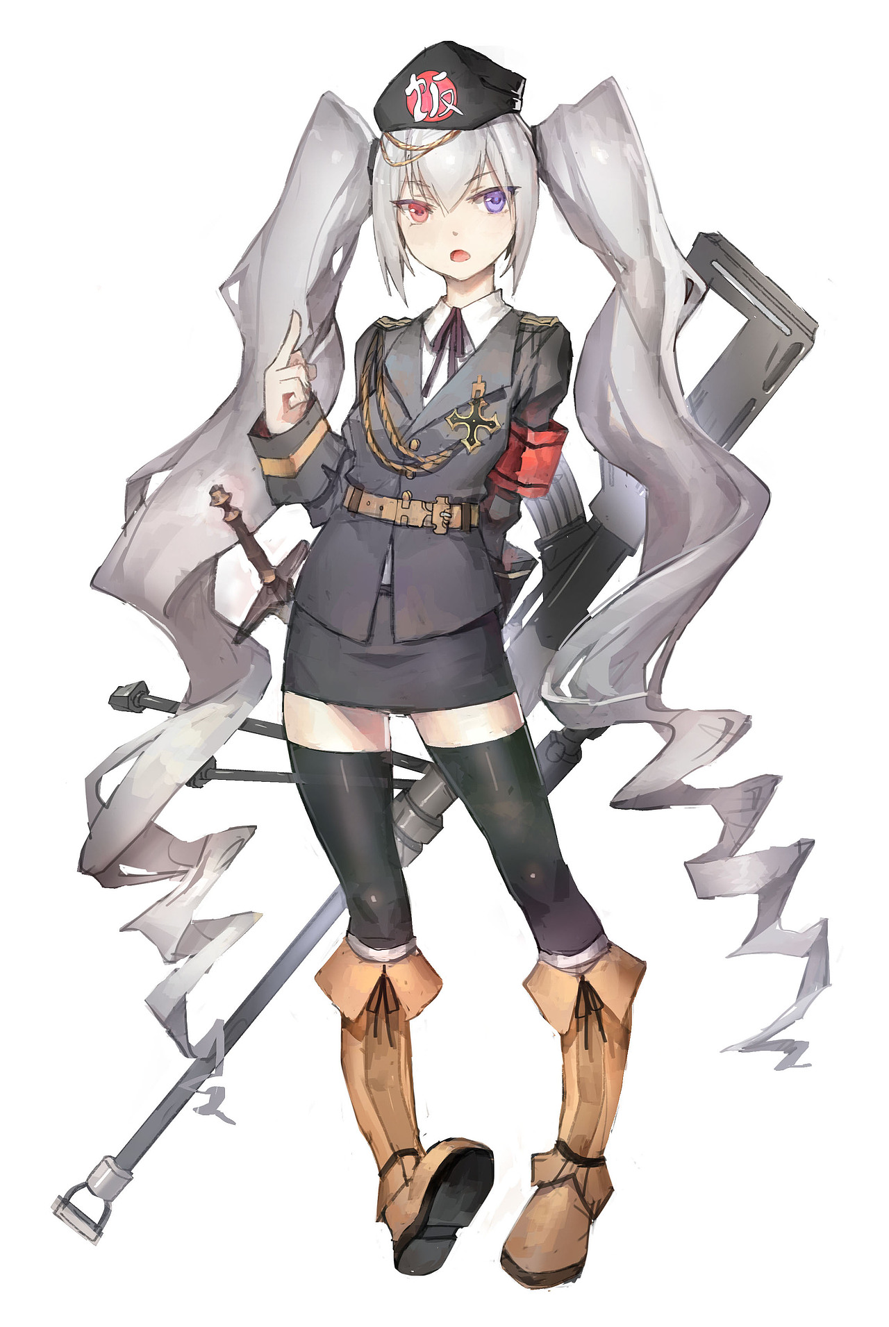 饭糕学院双马尾少女