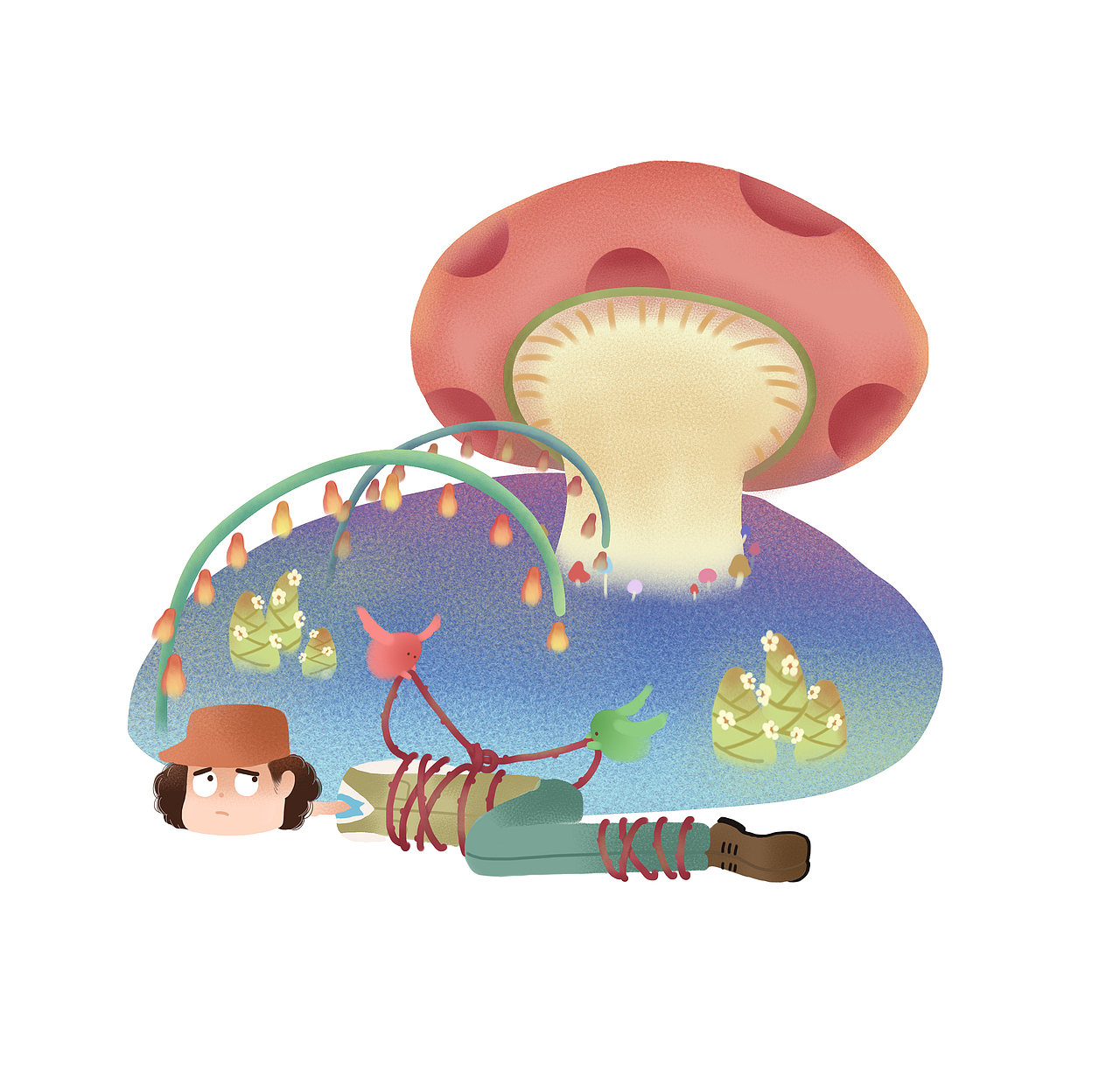 奇幻之旅圣诞篇（图ZMTM5NzQzNDE2） - 艺术插画 - 站酷设计师黑猫一只原创素材 - 站酷ZCOOL