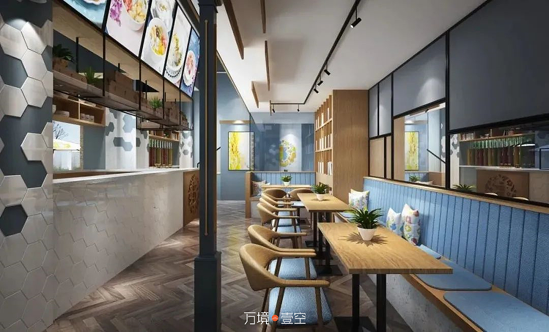 餐饮空间设计空间美学案例合集（图ZMjkwMzg4MDY4） - 酒店餐饮设计 - 站酷设计师万境壹空设计原创素材 - 站酷ZCOOL