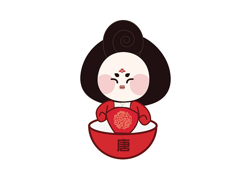 大唐不倒翁小姐姐卡通ip