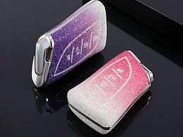 貼鉆鑰匙包 汽車鑰匙套拍攝 鑰匙套詳情設(shè)計