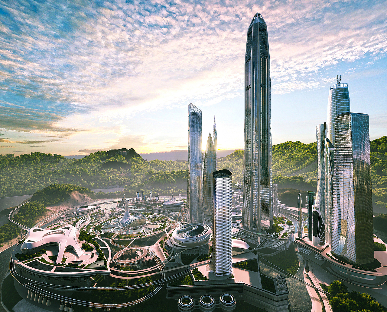 深圳平行世界 元宇宙 数字孪生 大数据可视化 vr