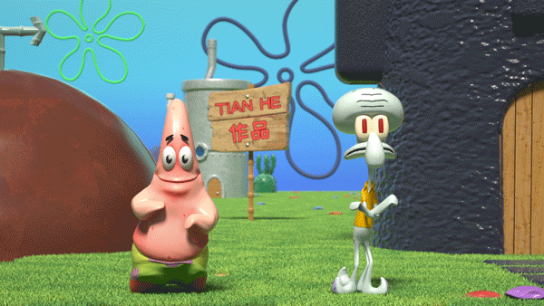 2020年新作《海绵宝宝》3D版 用三维重塑童年（图ZMTkzMjA4NjA4） - 动画/影视 - 站酷设计师闫天贺原创素材 - 站酷ZCOOL