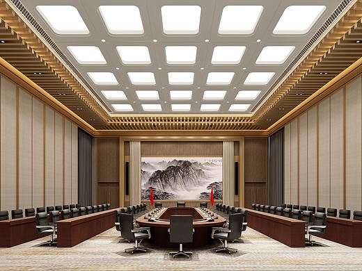 济宁省运会大会议室