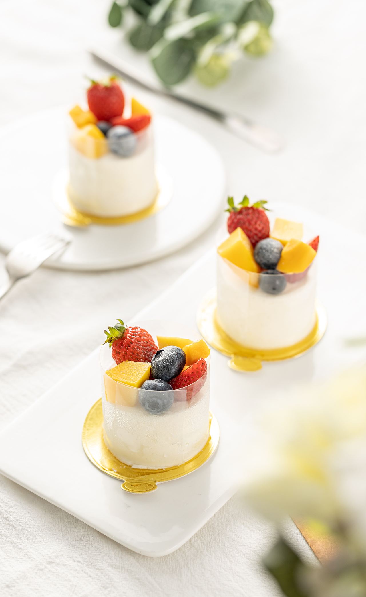 甜品台 诱人的蛋糕